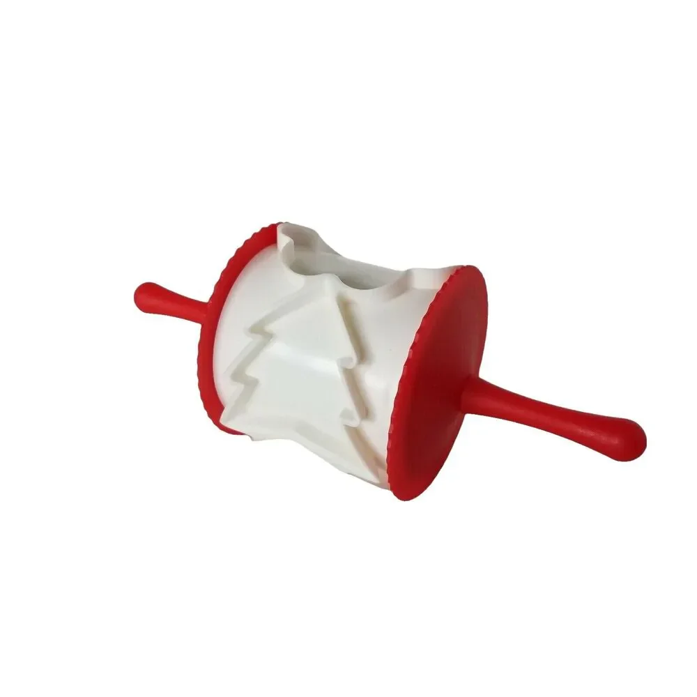 IKEA Snokul Cookie Cutter Pastry Dough Roller Christmas Tree-Star-Heart-Flower